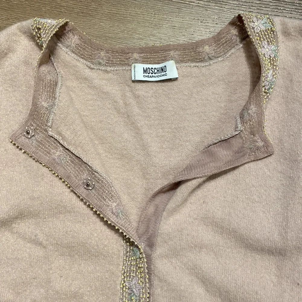 Moschino Wool Cardigan❤️ - Picture 5 of 17